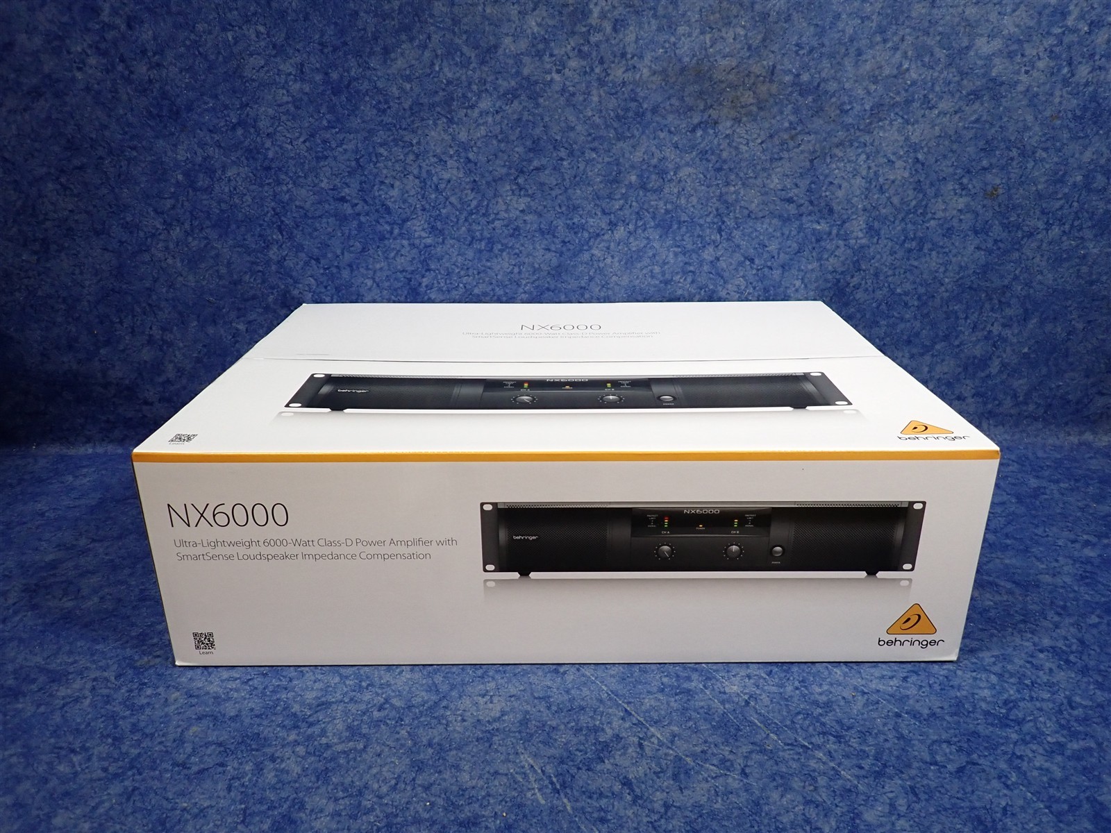 NEW Behringer NX6000 Ultra-Lightweight 6000W Class-D Power Amplifier