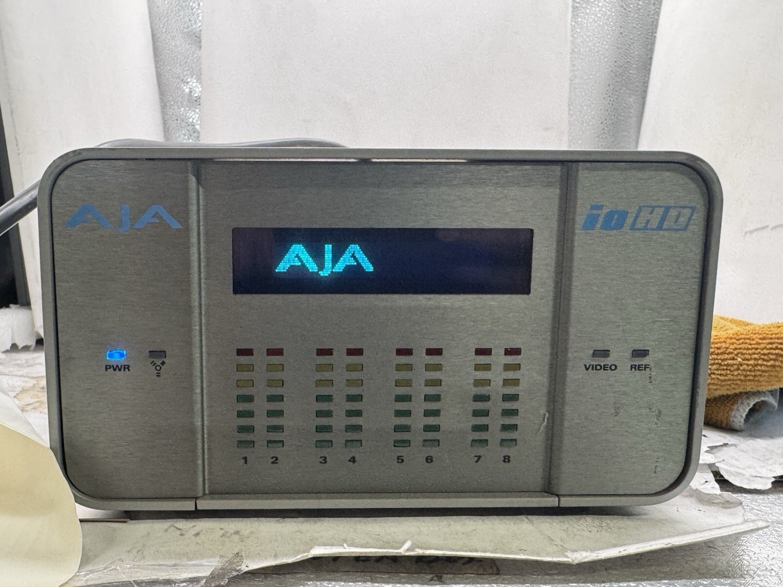 AJA ioHD  Firewire Media Converter Analog/Digital Audio/Video Capture Interface