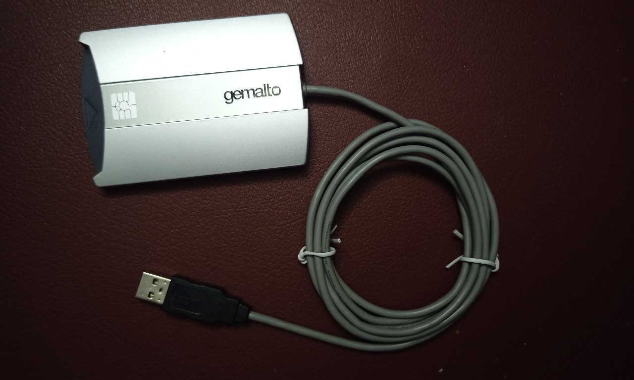 GEMALTO HWP114112B GEMPC USB Smart Card Reader