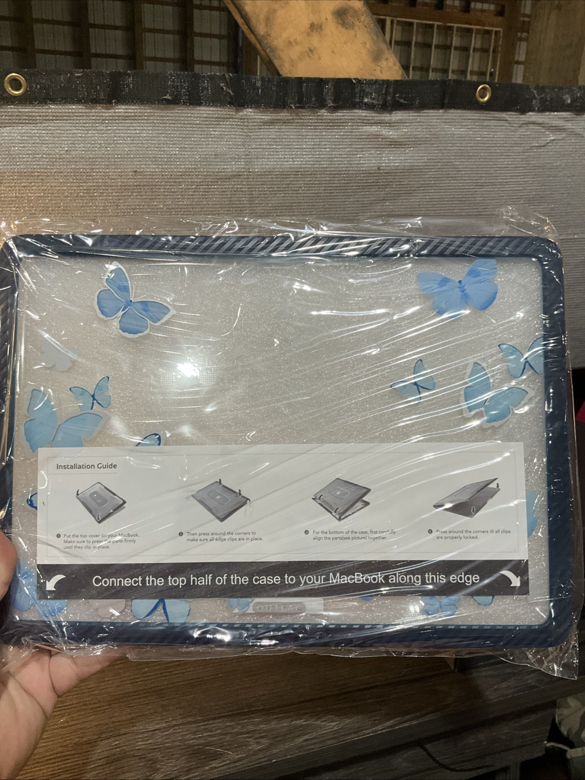 MacBook 13.6 Cover Beautiful Butterflies 360 Protection Verge Series
