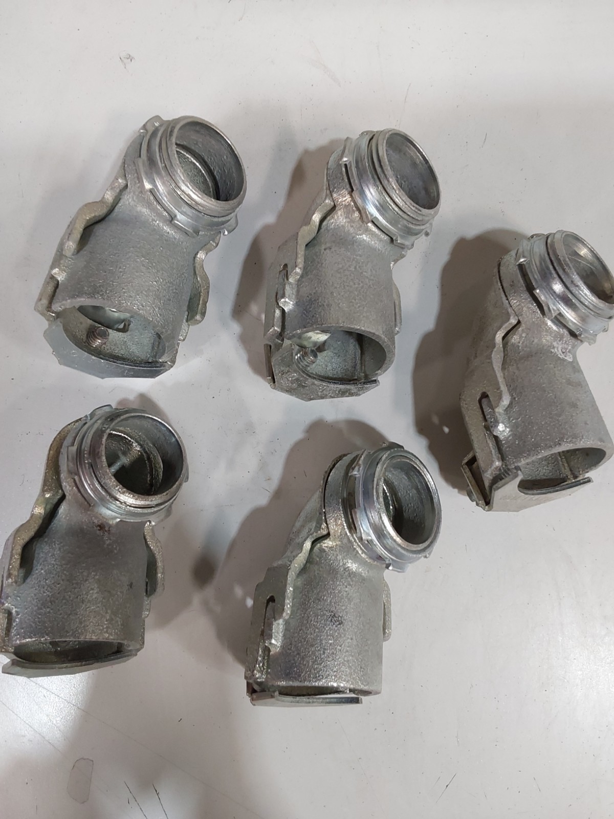 APPLETON Iron Box Connector 7383 Lot Of 5