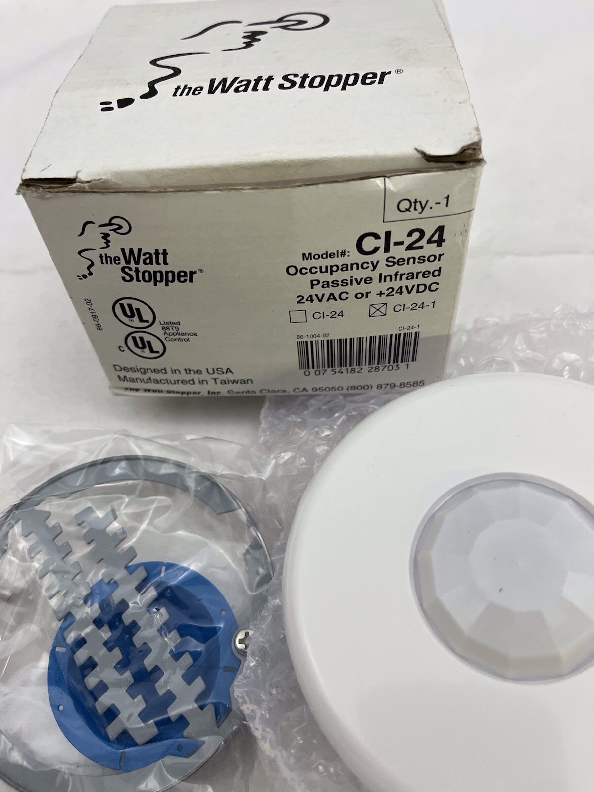 The Watt Stopper PIR Occupancy Sensor CI-24-1   24vac/dc