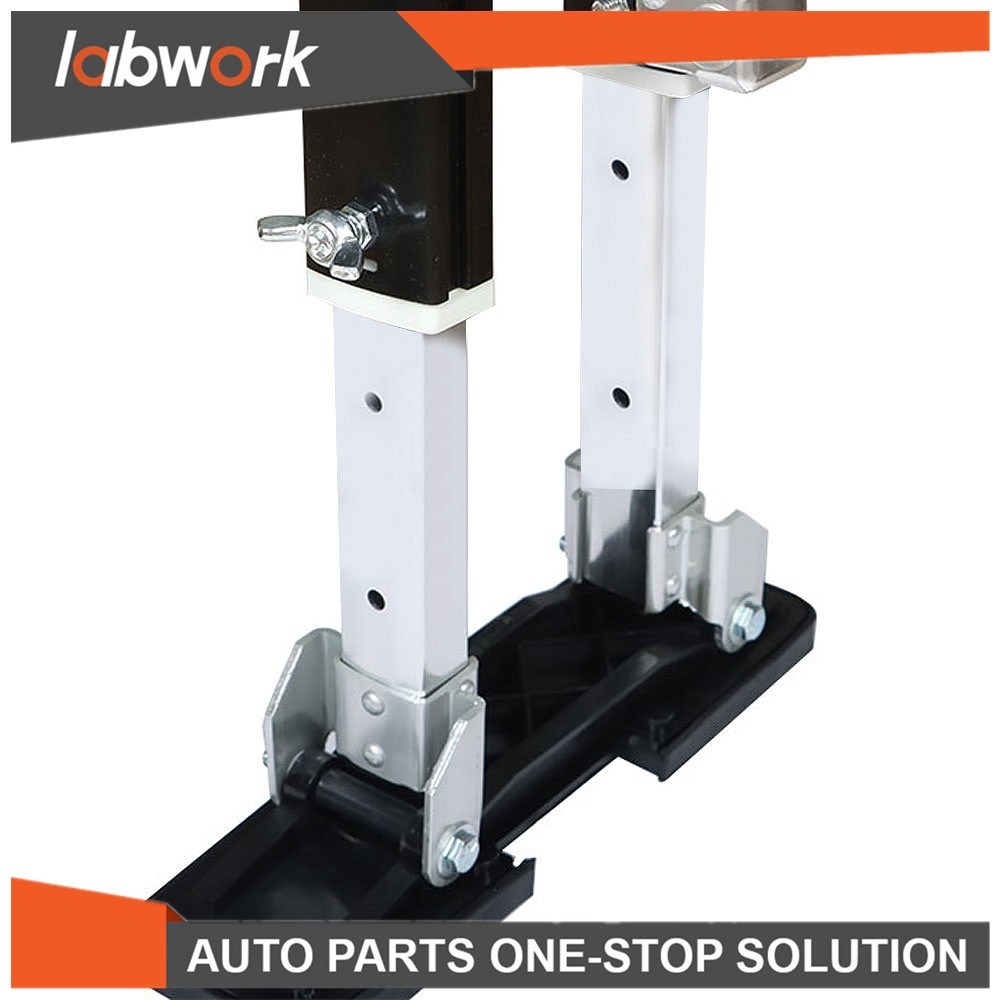 Labwork Black Adjustable 18”-30” Drywall Stilts Tool For Painters Walking Taping