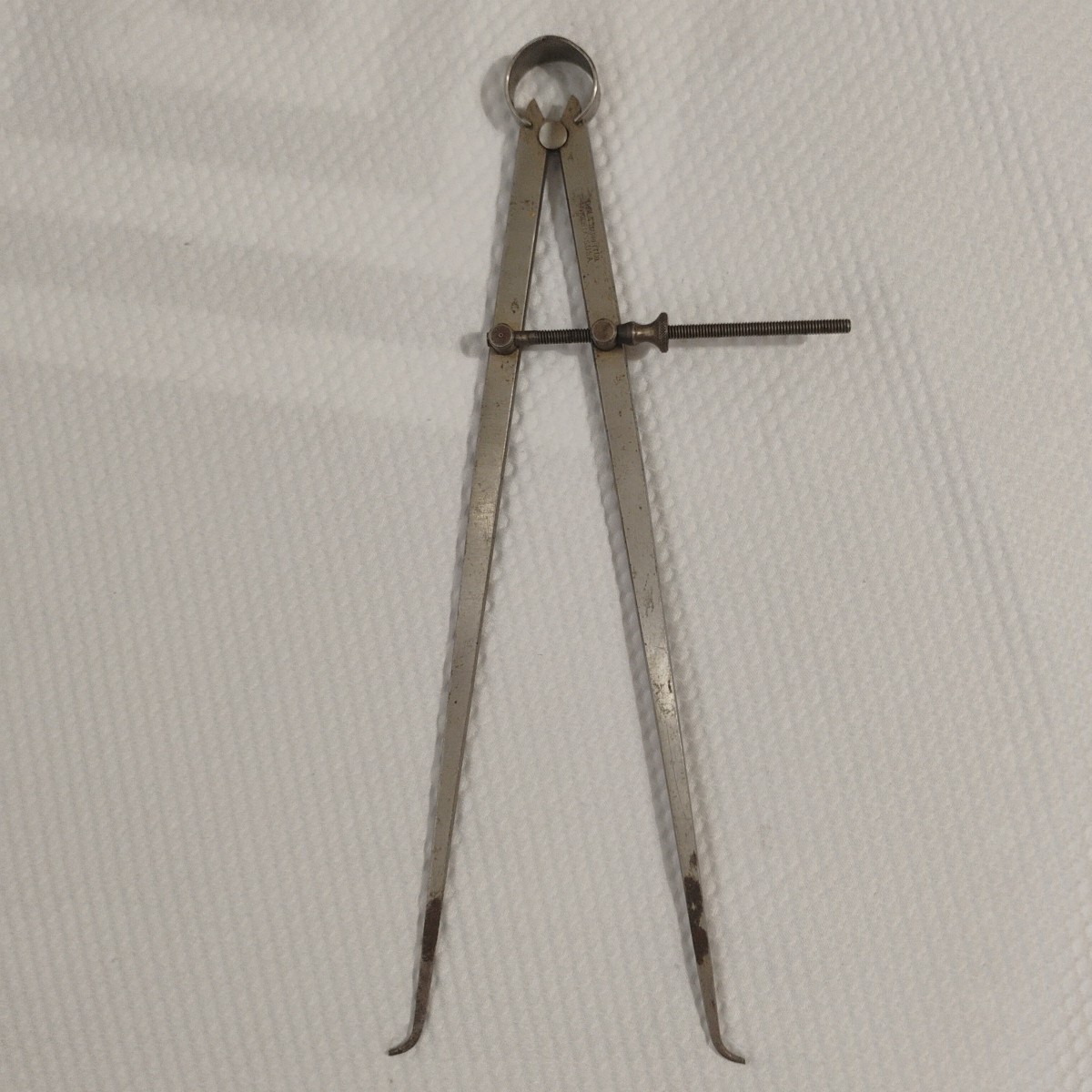 Vintage L.S. Starrett Divider Caliper Drafting Tool 13"