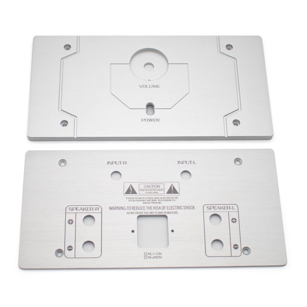 Precision Full Aluminum Amplifier Chassis DIY Audio Amplifier Case Enclosure NEW