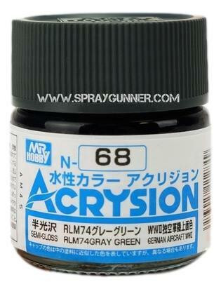GSI Creos Acrysion: RLM74 Gray Green (N-68)