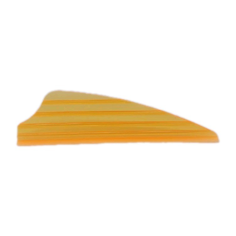 100 Pack Of 2.1" Orange Zeon Fusion Edge Glow Vanes: Q2i Norway DuraVanes