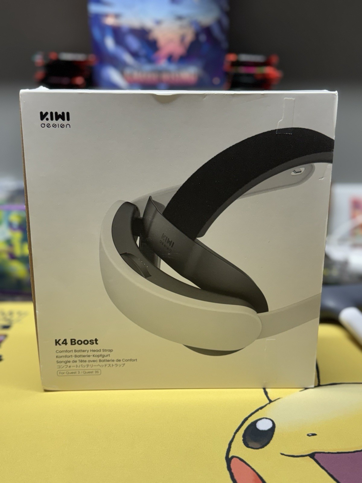KIWI Design K4 Boost Battery Head Strap for Meta Quest 3/Quest 3S