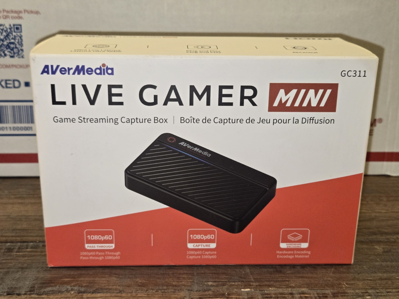 New & Sealed! AVerMedia Capture Box Live/Game Streaming Capture Box Mini GC311