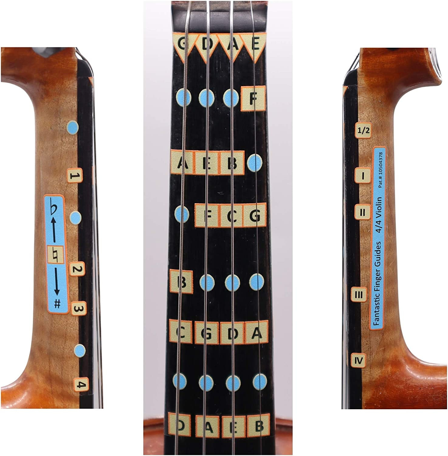 Fantastic Finger Guide for Violins Kids/Adult Beginner | Stringed Musical Instru