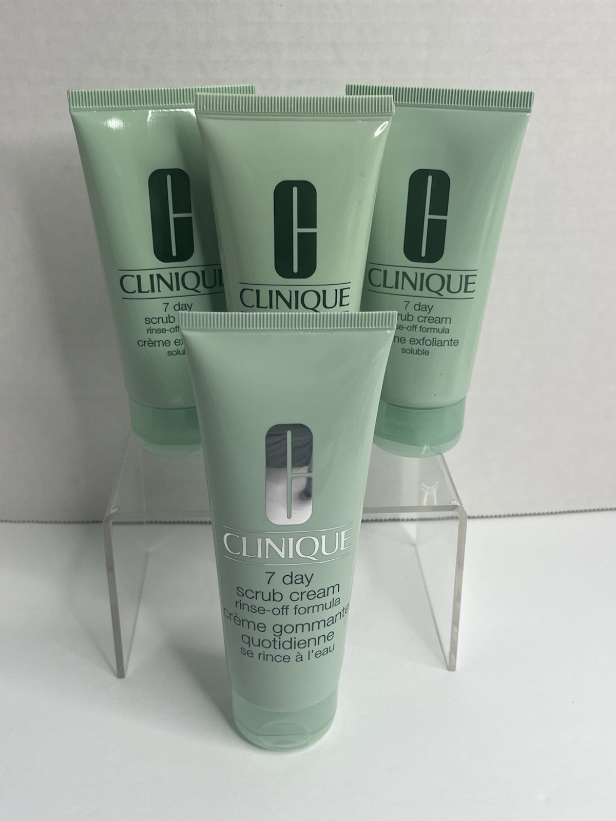 Clinique 7 Day Scrub Cream - Lot of 4