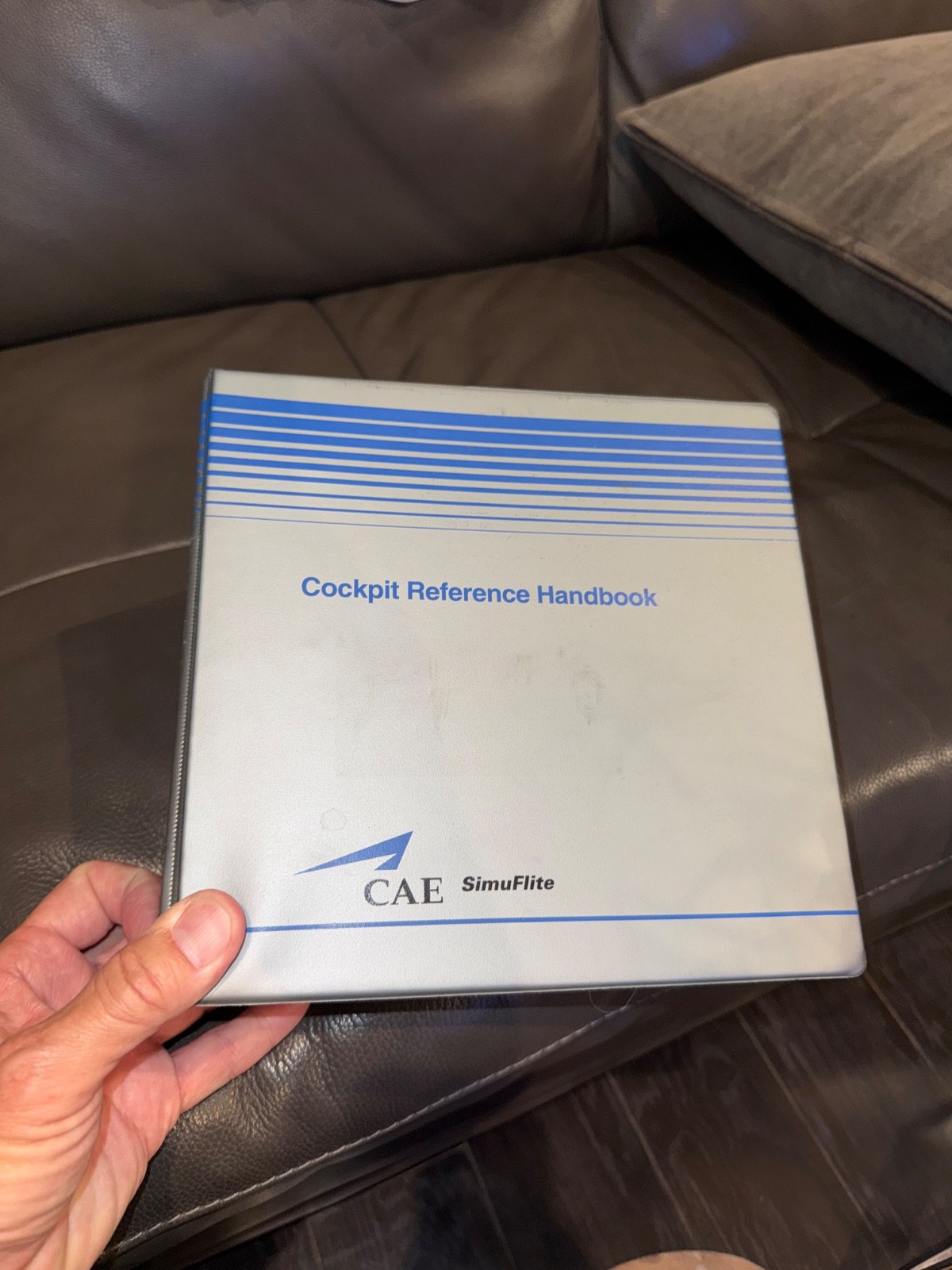 Learjet 55 Cockpit Reference Handbook CAE SimuFlite