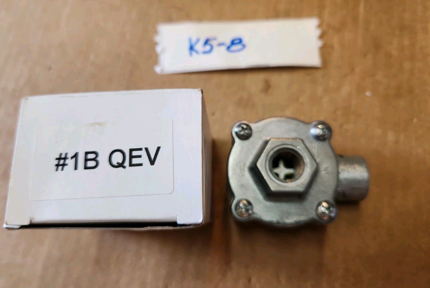 BIMBA #1B QEV 1/4 NPT EXHAUST VALVE