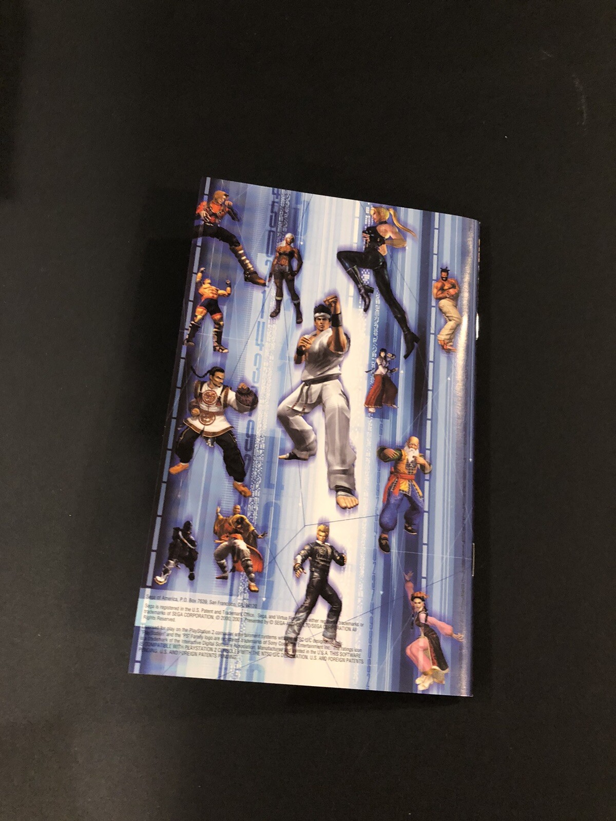virtua fighter 4 ps2 Manual Only