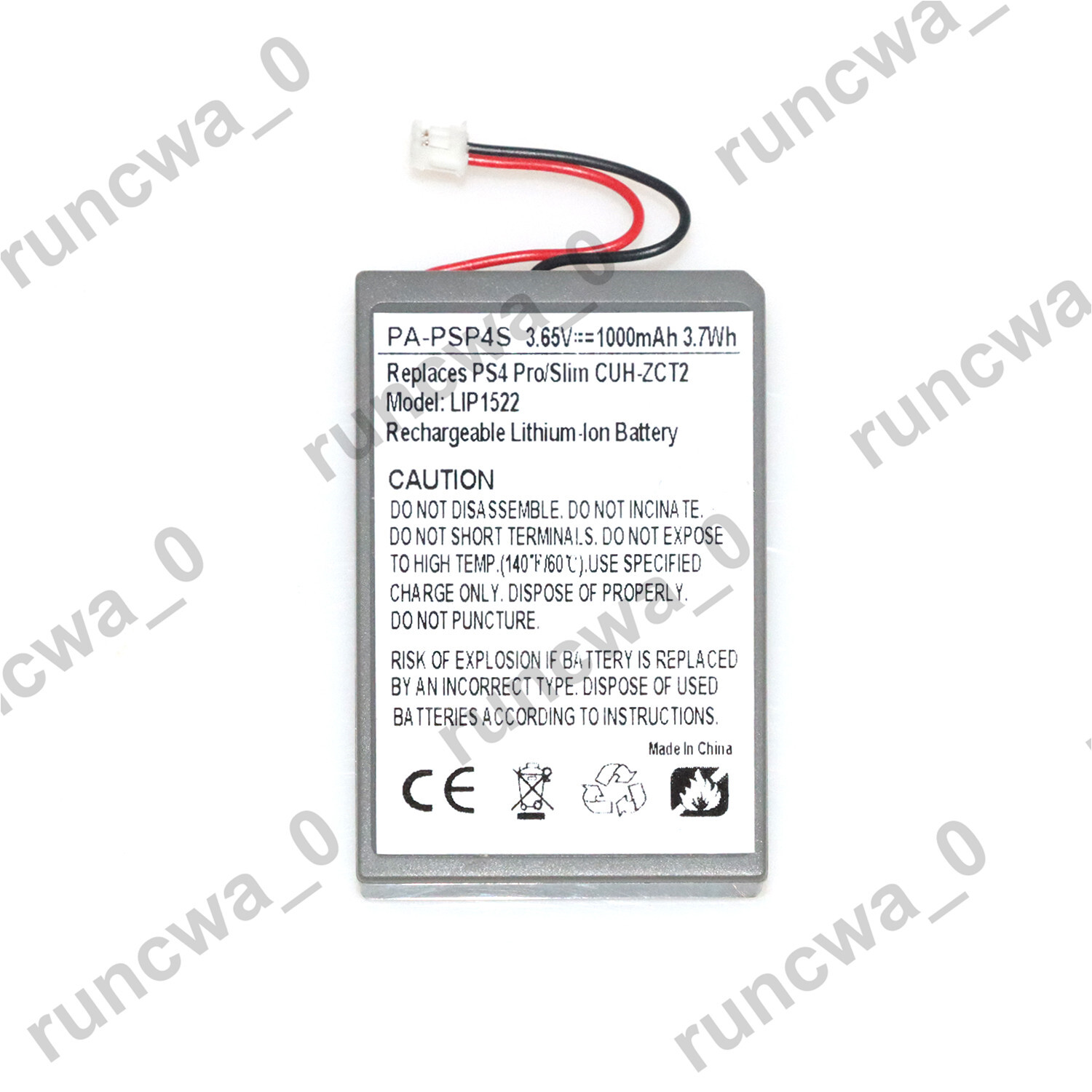LIP1522 Battery Replace For Sony PS4 Playstation 4 Slim Pro Controller CUH-ZCT2U