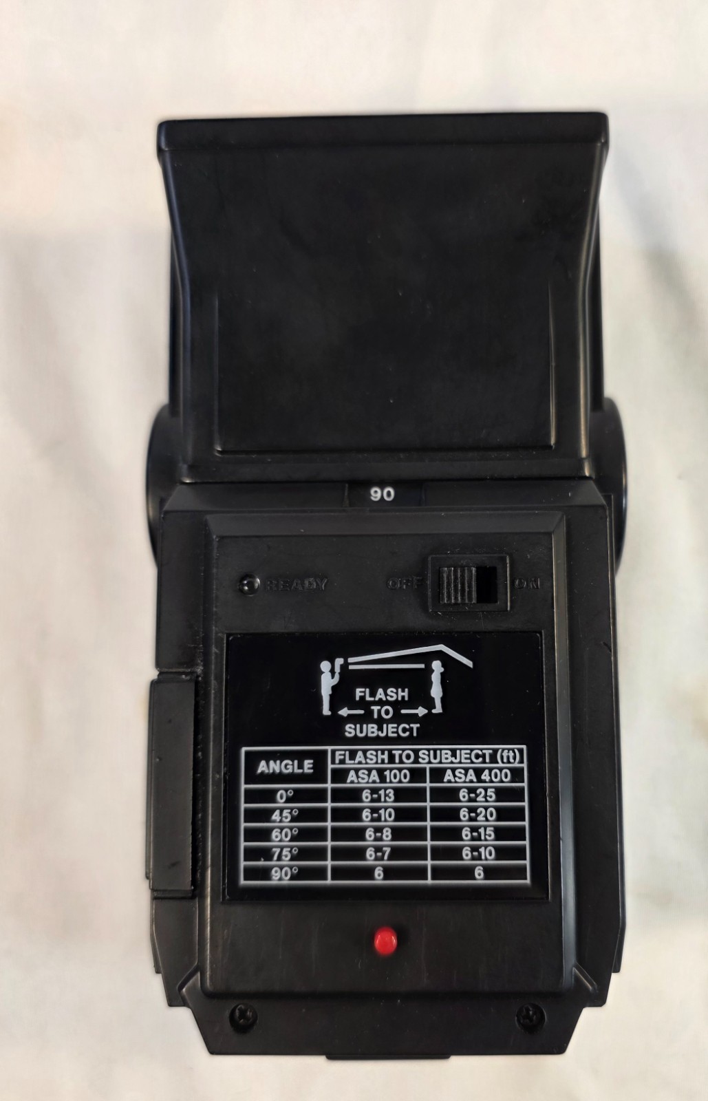 Nishika Twin Light 3010 Flash Unit Vintage Camera Flash Untested
