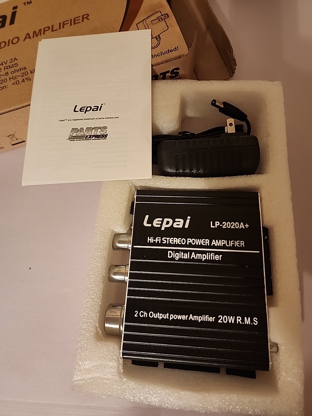 Lepai digital audio amplifier LP-2020 A+