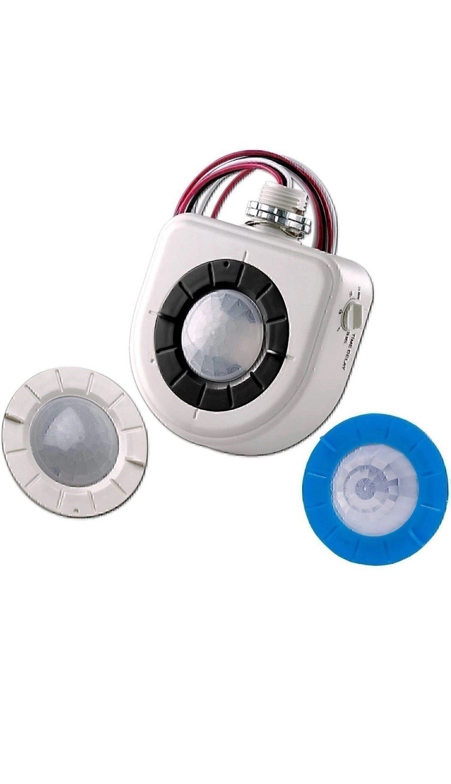 Leviton OSFHU-ITW High Bay Occupancy Sensor - PIR, 8-40', 120-347V