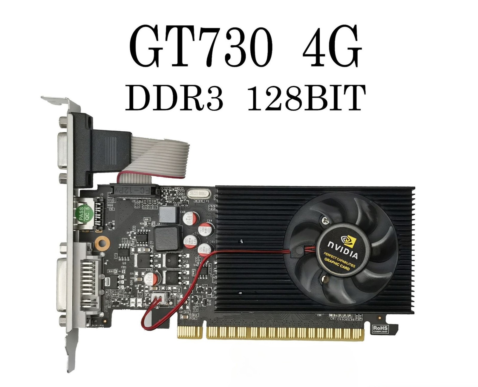GT730 4GB DDR3 Desktop Office PC All-in-One Computer Half Height