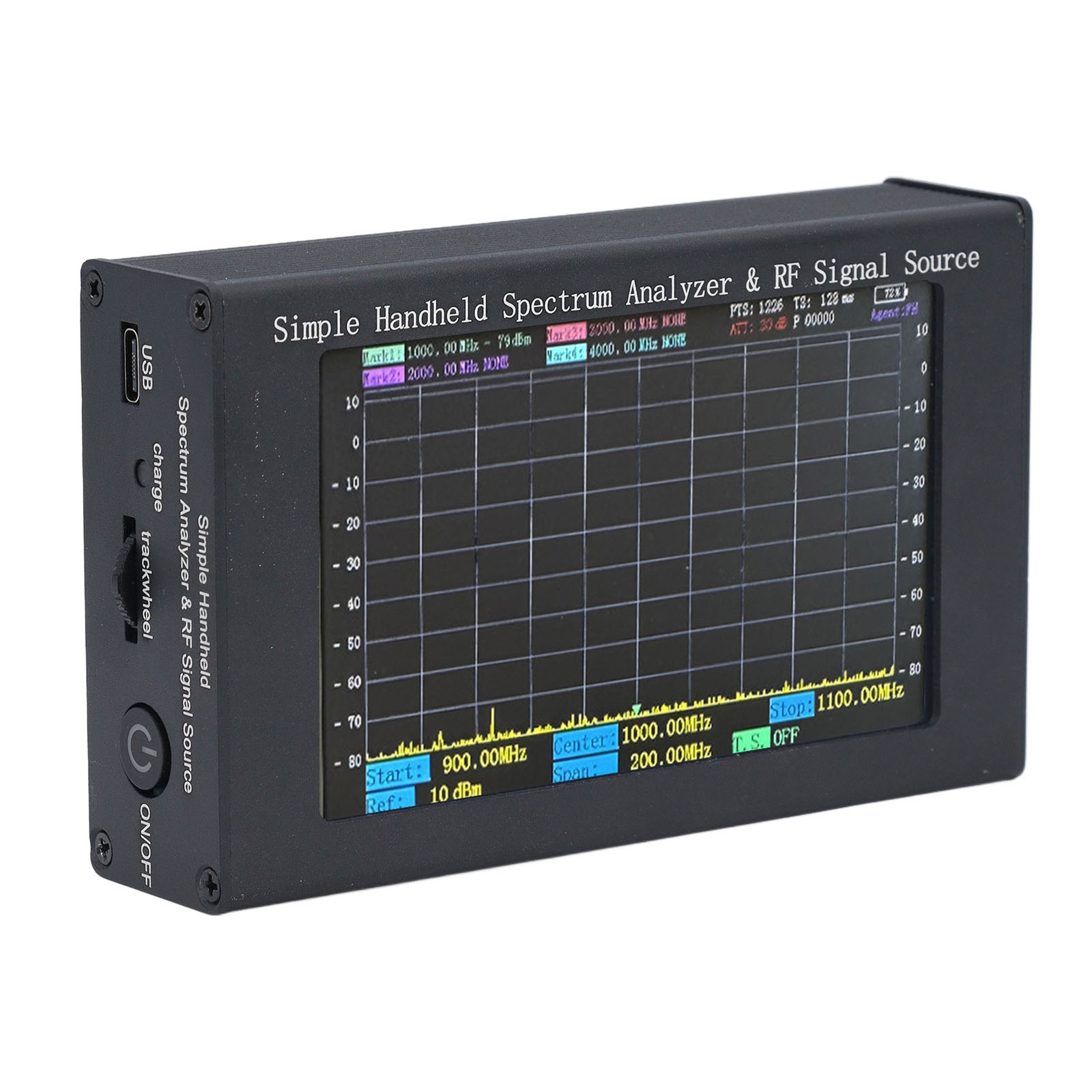 Handheld Spectrum Analyzer Portable Reliable Signal Generator For RF Testing