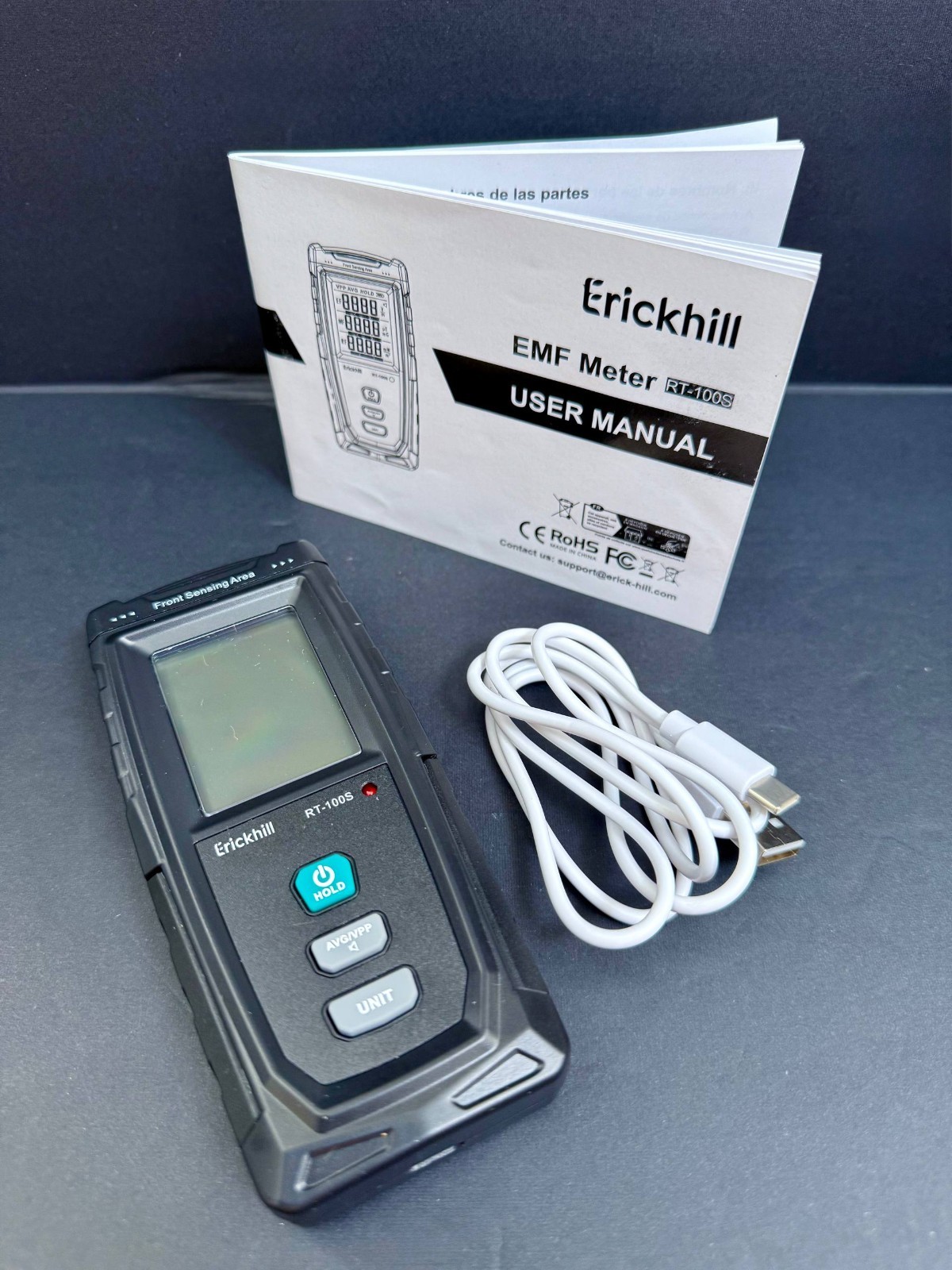 ERICKHILL EMF Meter, Detects Electric and Magnetic Fields