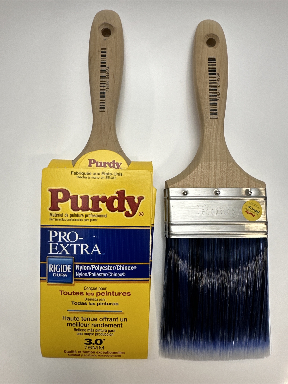 Purdy 144400730 Pro-Extra Swan Flat Paint Brush, 3"