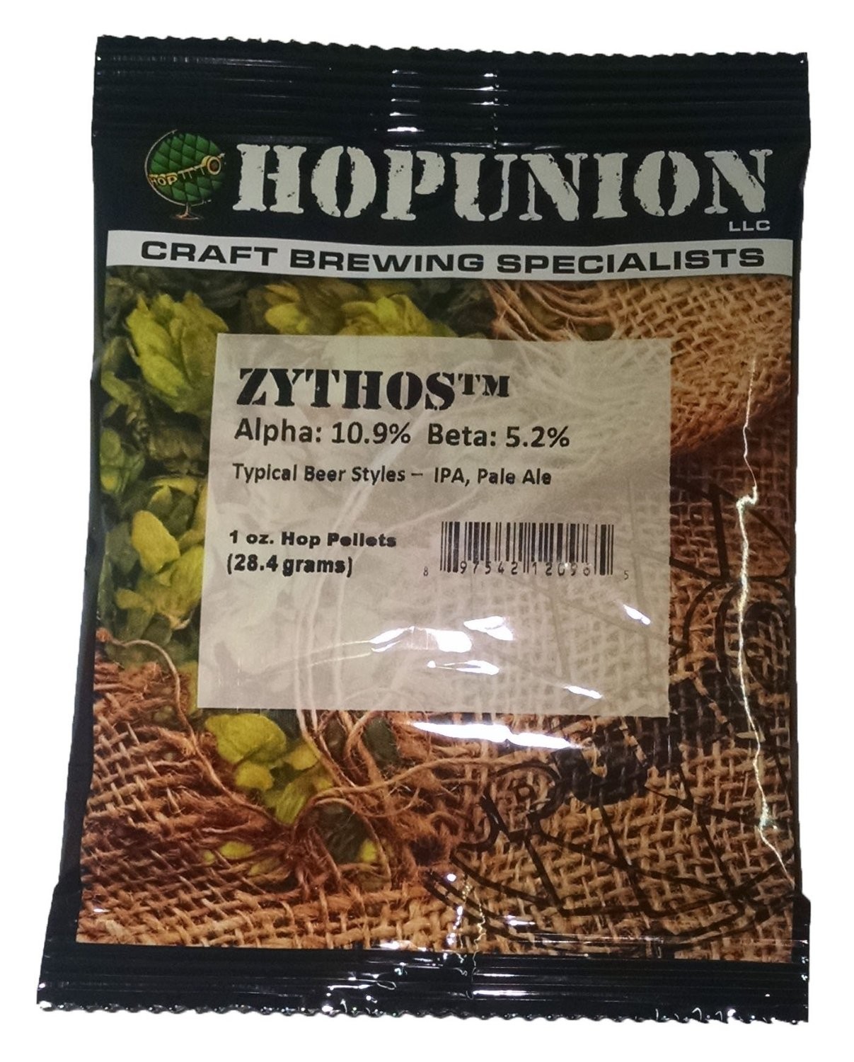 US Hop Pellets Zythos 1 oz for Home Brew Beer Making