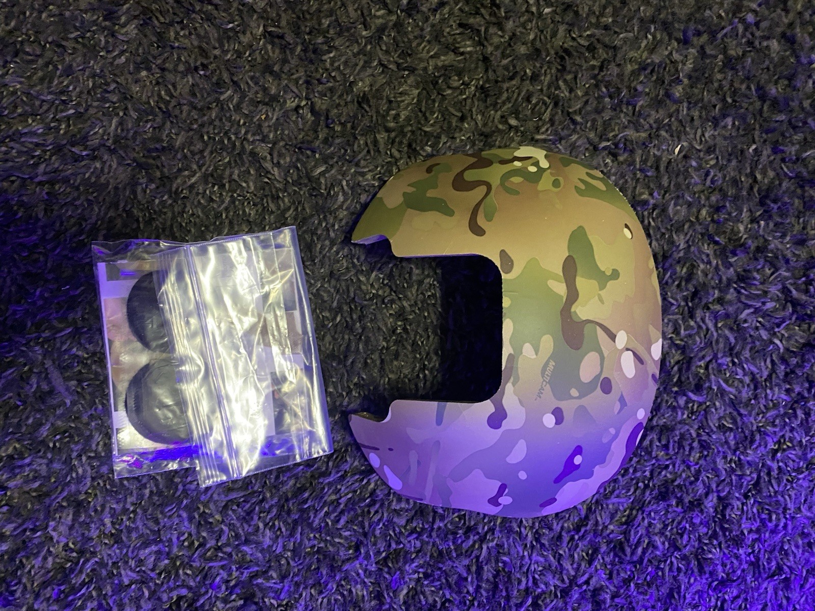 OPS CORE HELMET VELOCITY SYSTEMS SLAAP ACCESSORY MULTICAM - S/M - M/L NEW
