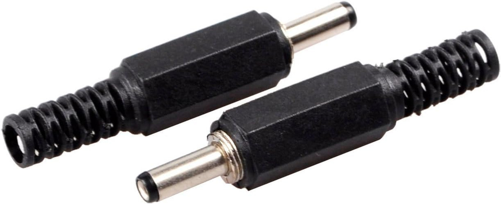 Conwork 10-Pack 3.5Mm X 1.3Mm DC Plug Male Solder Power Adapter Straight Connect