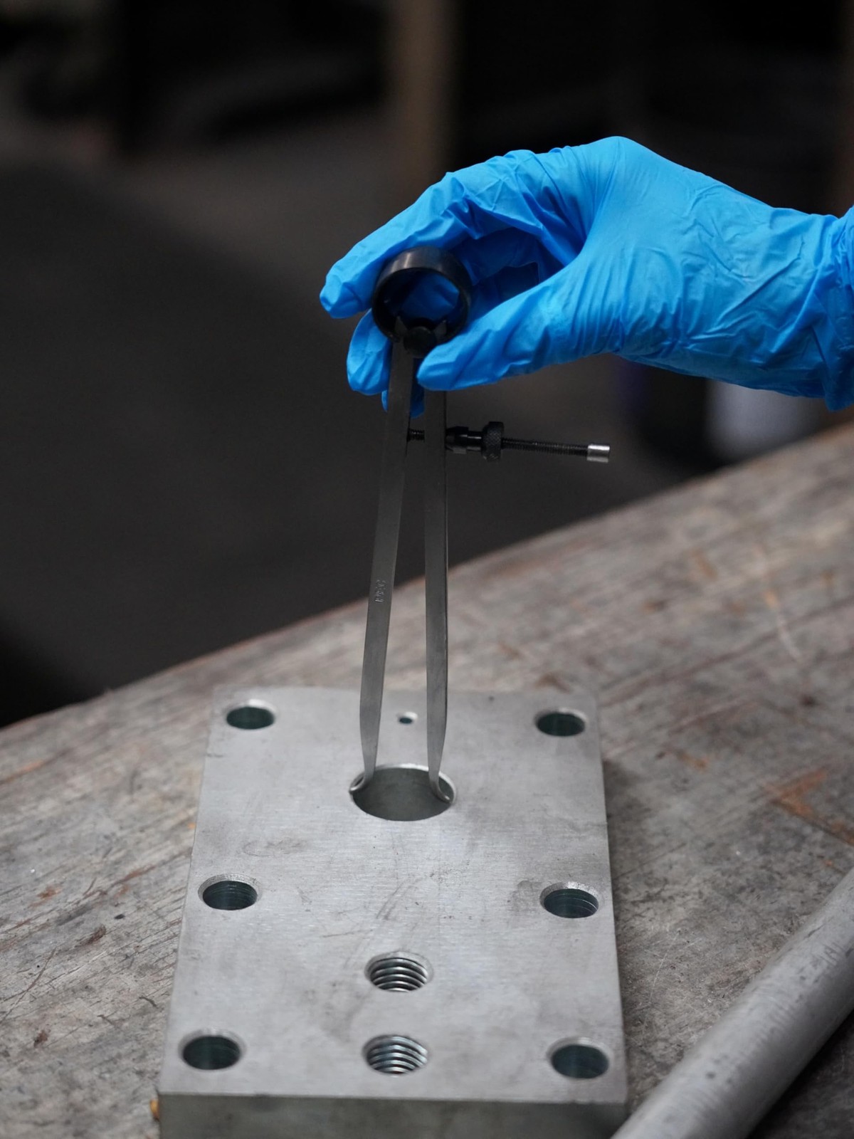 10 Inch SpringType Inside Calipers Precision Internal Measuring Tool Nut