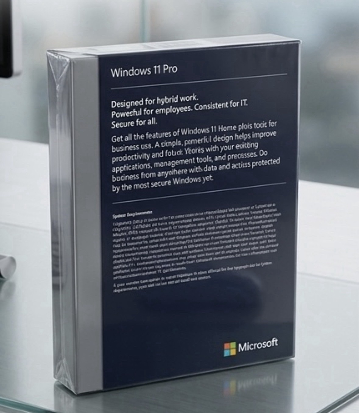 Microsoft Windows 11 Pro Operating System Software - Windows 11 Pro Model
