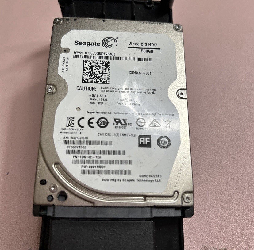 Xbox One 500GB Internal Hard Drive HDD Seagate Replacement Tested