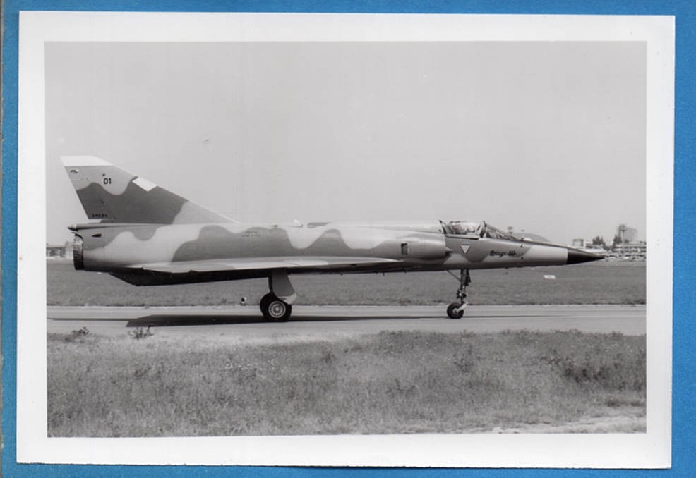 1979 France ALA Dassault Mirage 50 C/N 01 Jet Fighter Original Photo