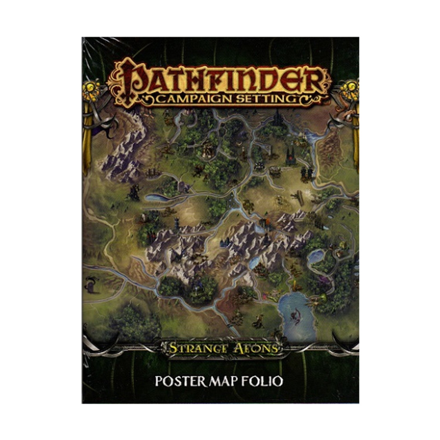 Paizo Pathfinder Map Folio - Strange Aeons Bag VG+