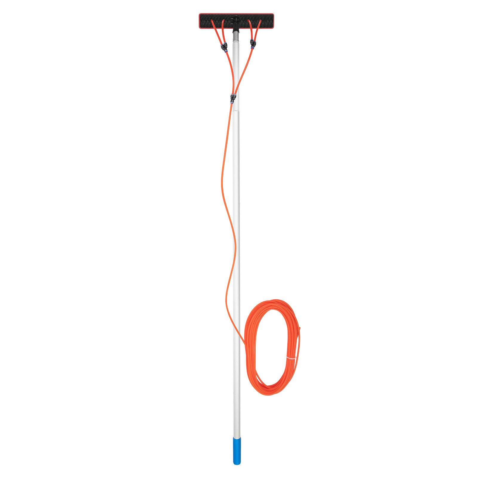 For Window+ Solar Panel Clean Washing 26FT Water Fed Pole Cleaning Brush Tool