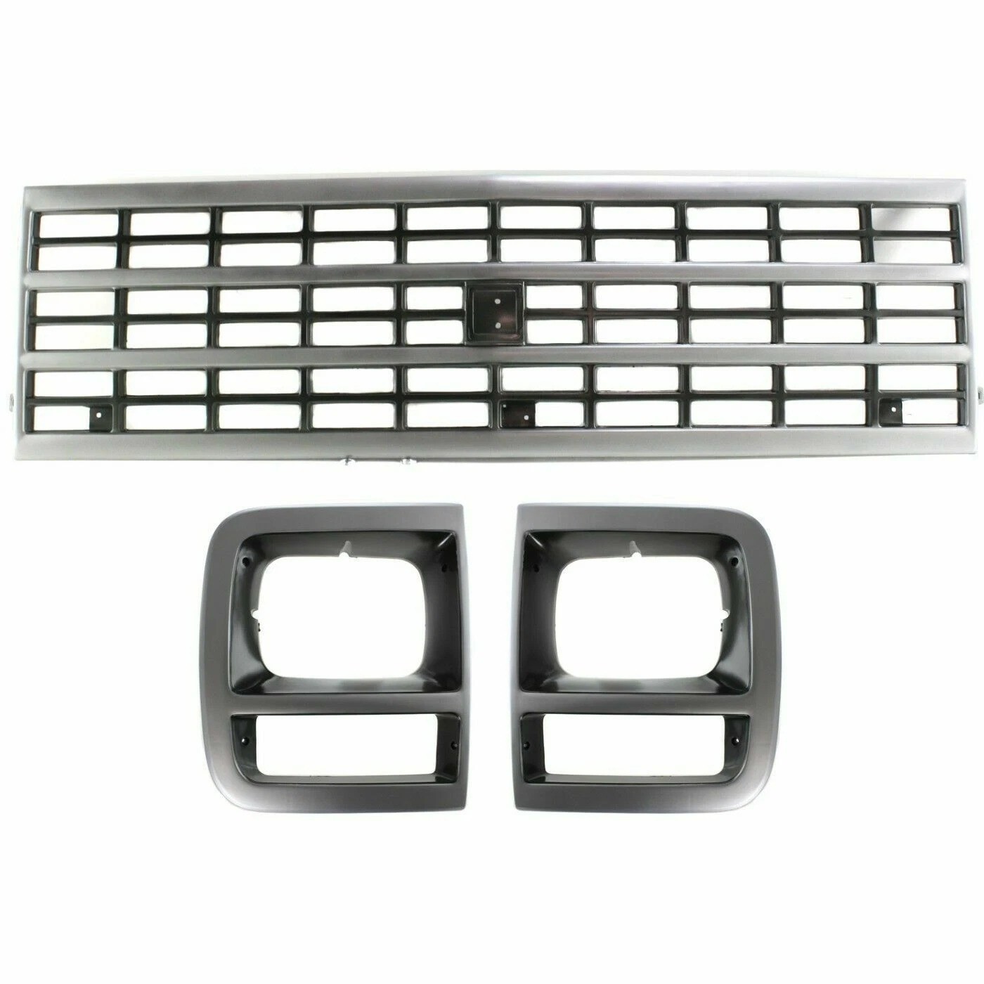 For 1992-1996 New Front Grille Headlamp Door Fits Chevrolet G10 G20 G30 Set of 3