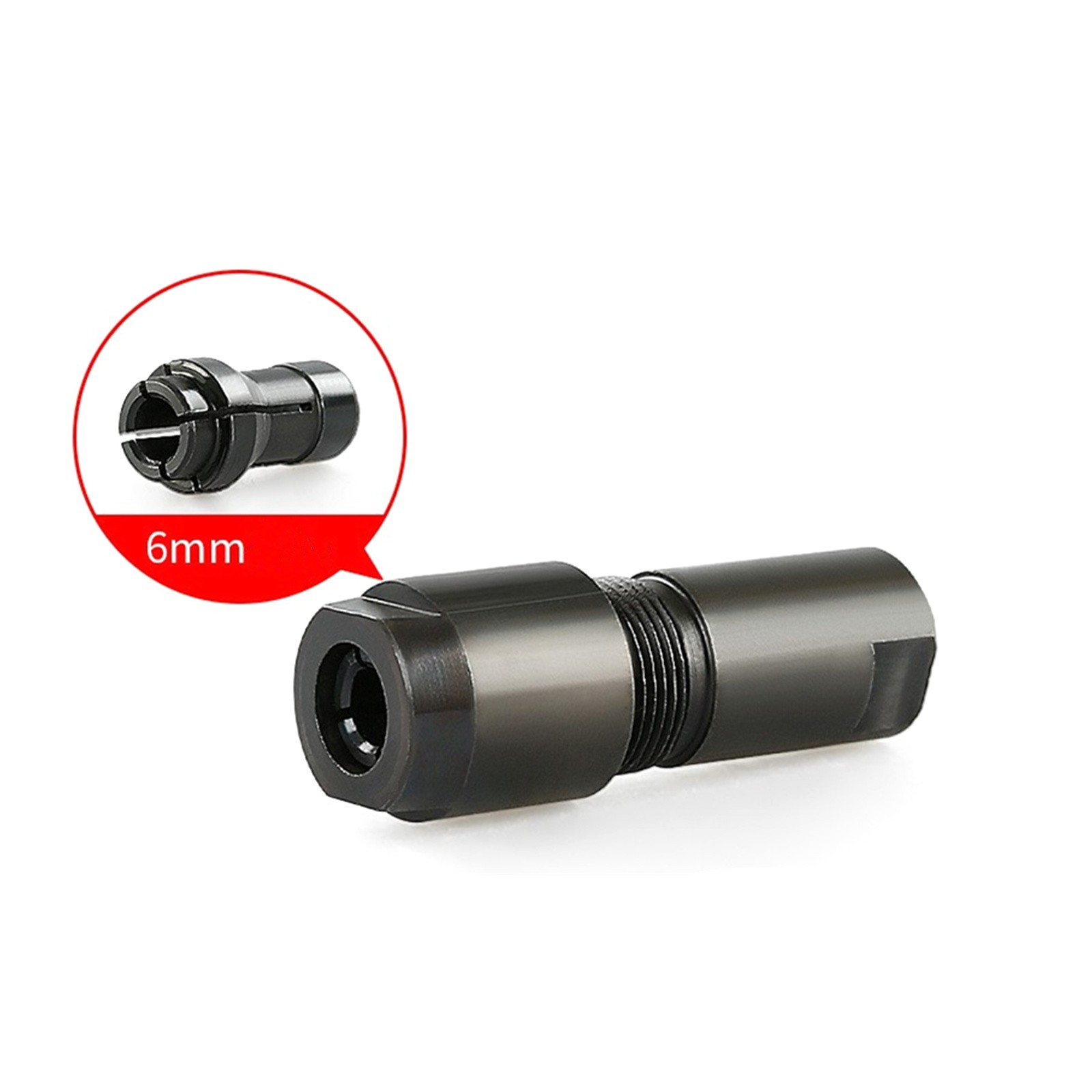 Conversion Chuck Adapter for 100-Tyle Angle Grinder to Straight Grinder Tool