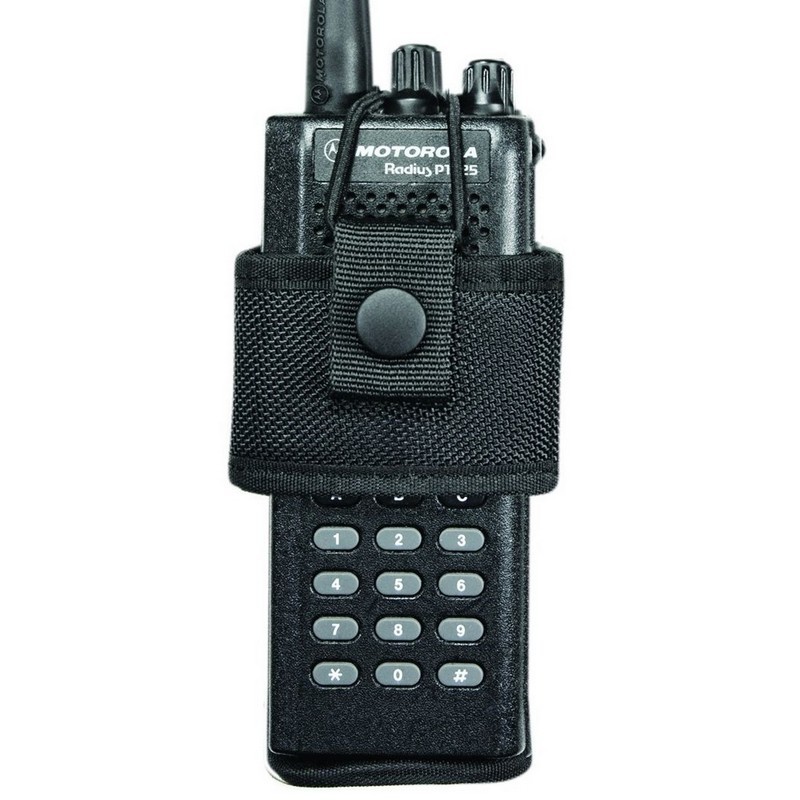 Hero's Pride 1042 Ballistic Universal Adjustable Radio Holder, Black