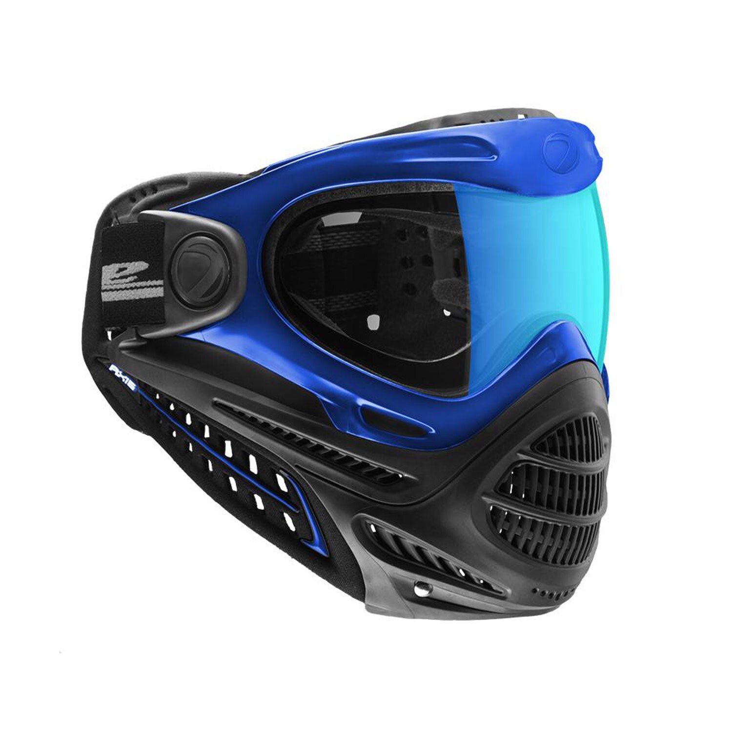 Dye Paintball Axis Pro Adjustable Thermal Padded Goggle Mask Blue Ice