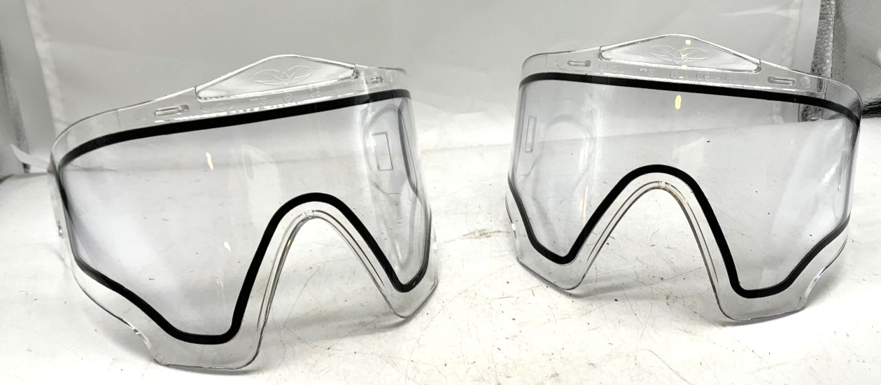 Valken Sly Profit Paintball Goggle Mask Clear Thermal Replacement Lens NEW (2)