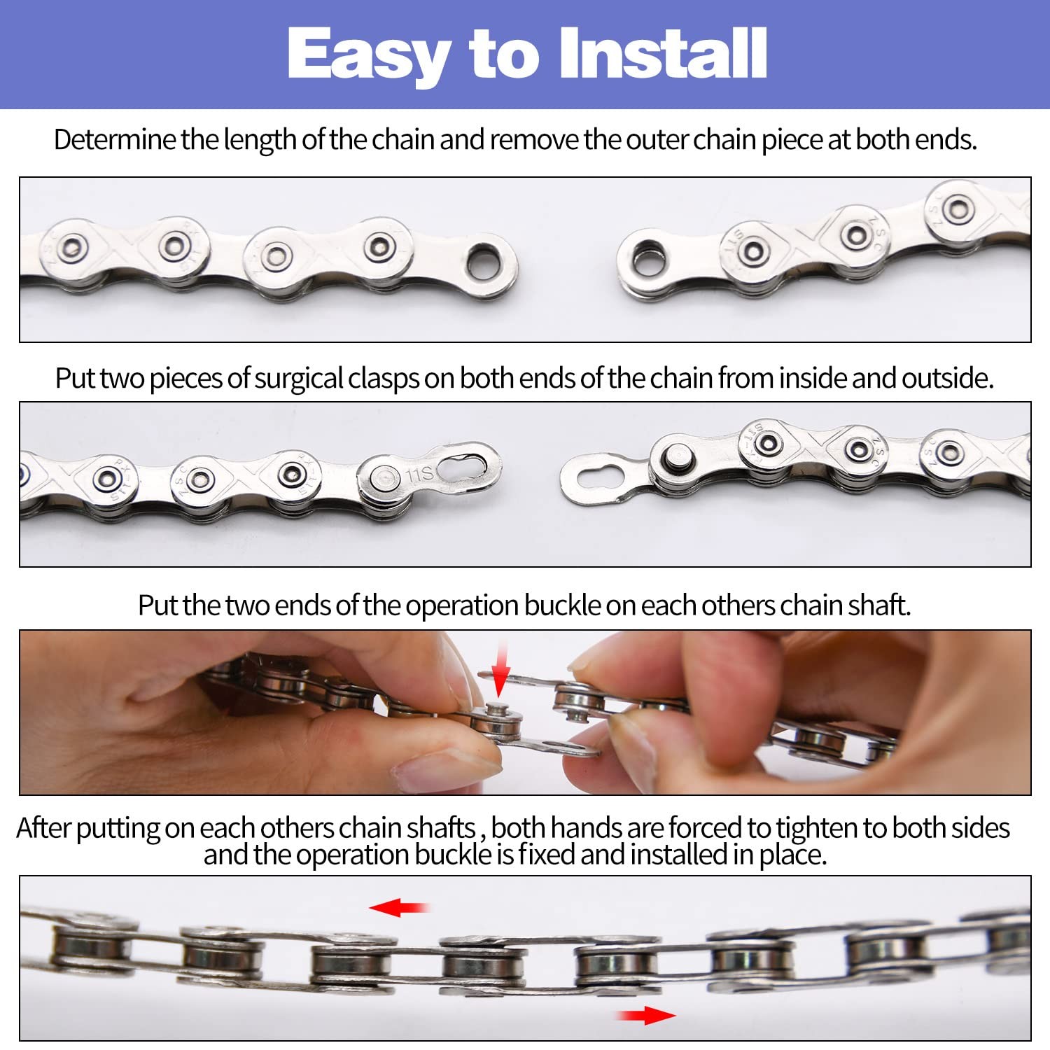 Bike Chain Kit, 6/7/8 Speed Multi-Function Kit