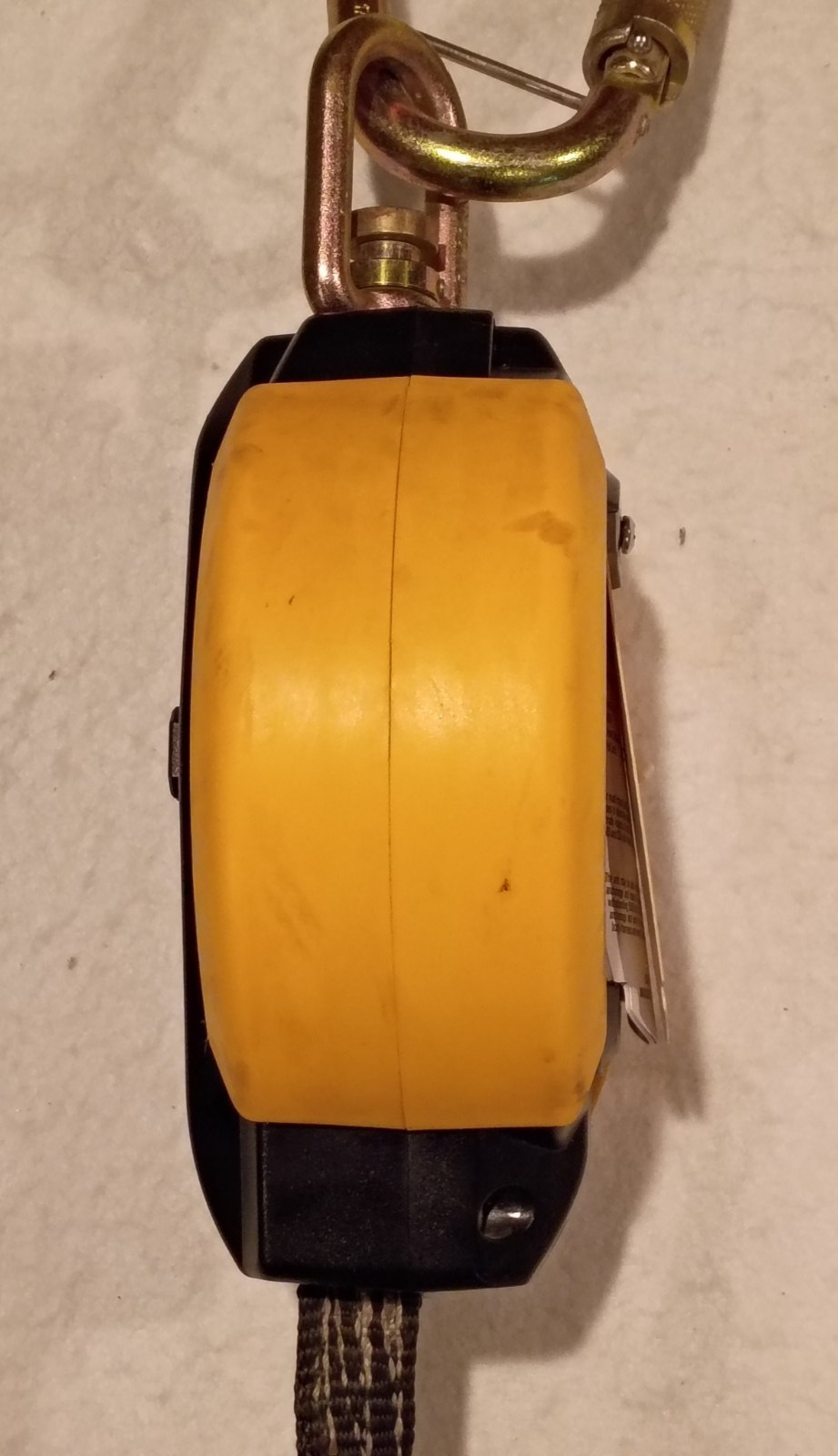 MSA WORKMAN WEB PFL 10ft Personal Fall Limiter Model #10093357 Previously Owned