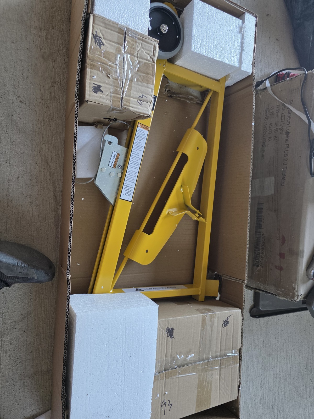 PANELLIFT® MODEL 195 DRYWALL LIFT EZ LOADER ATTACHMENT