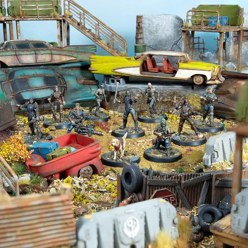Fallout: Miniatures - Wasteland Survivors Core Set (Plastic) NIB