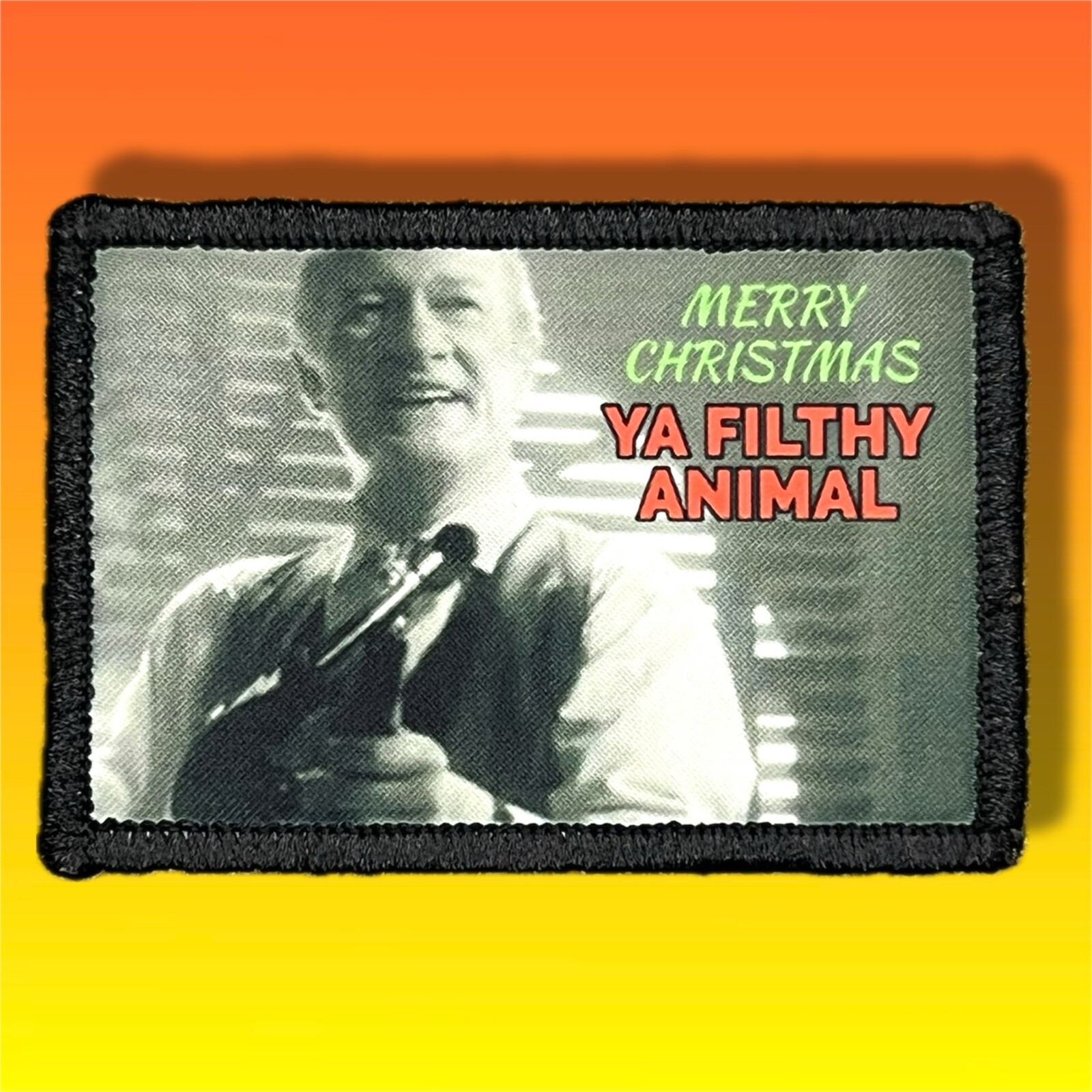 Home Alone Filthy Animal Morale Patch / Military Badge Tactical Hook & Loop 212