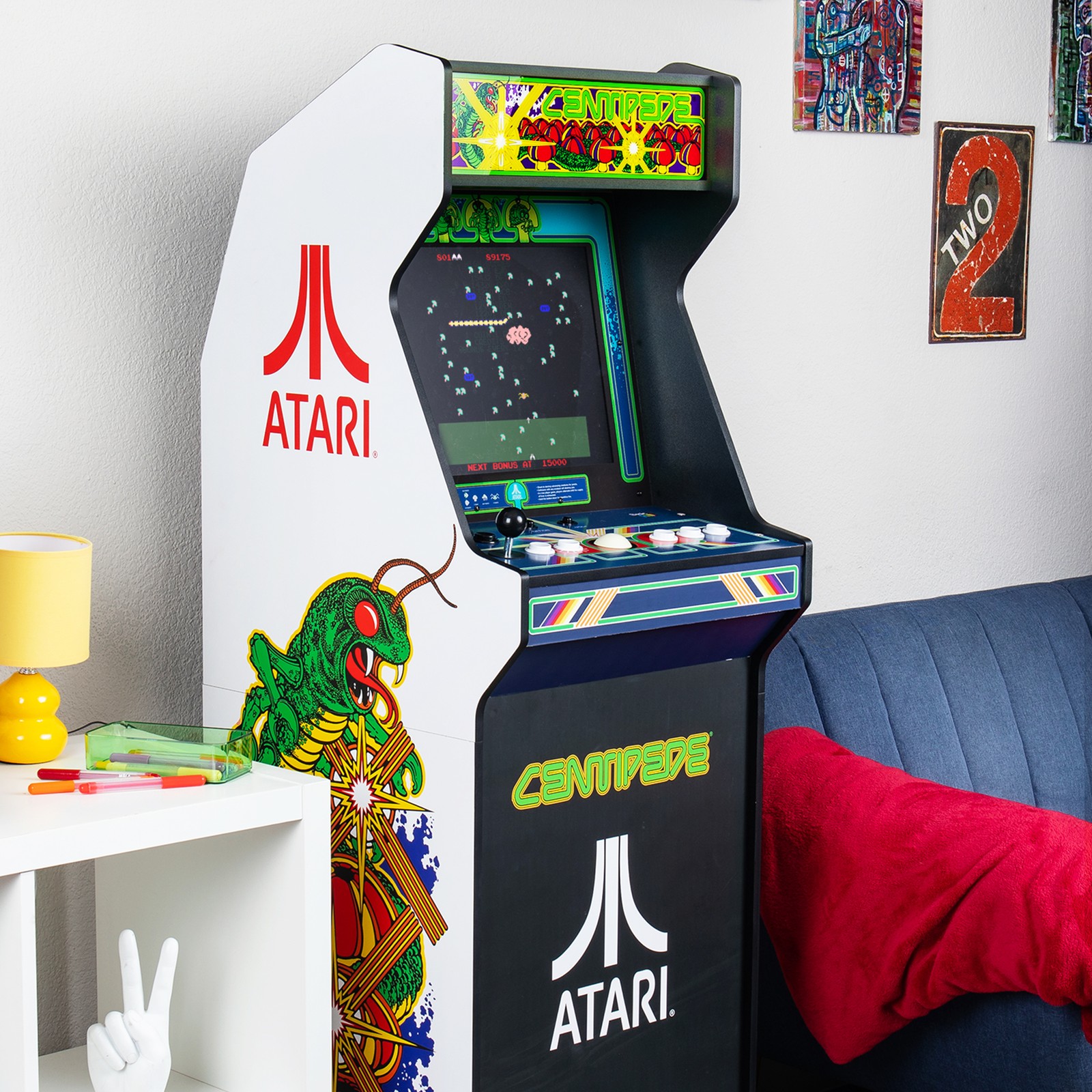 Arcade Classics Atari Ultra Series Arcade Game Cabinet with 17" Screen