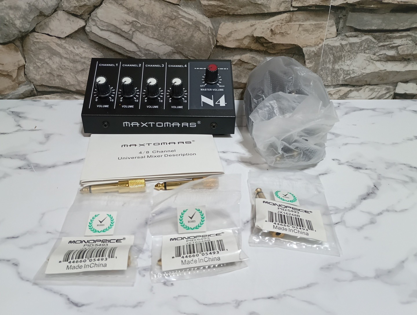 Maxtomars - IMG STAGELINE MMX-4 Miniature microphone mixer