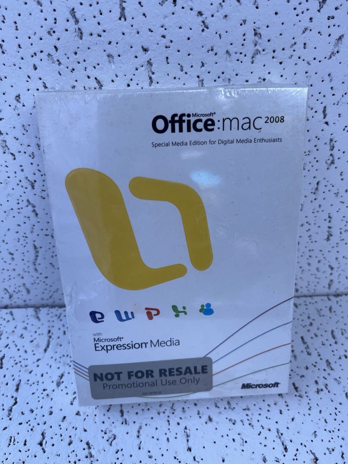 Microsoft Office Mac 2008 Special Media Edition Digital Media Enthusiasts Sealed