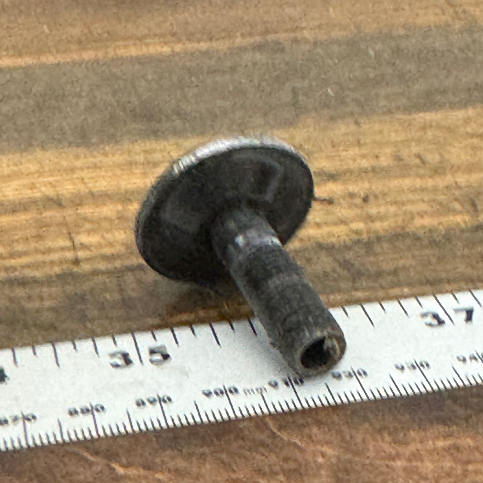 Mongoose Top Cap Bolt 1 1/8 Threadless Headset Fork Old BMX Potts Cable Guide