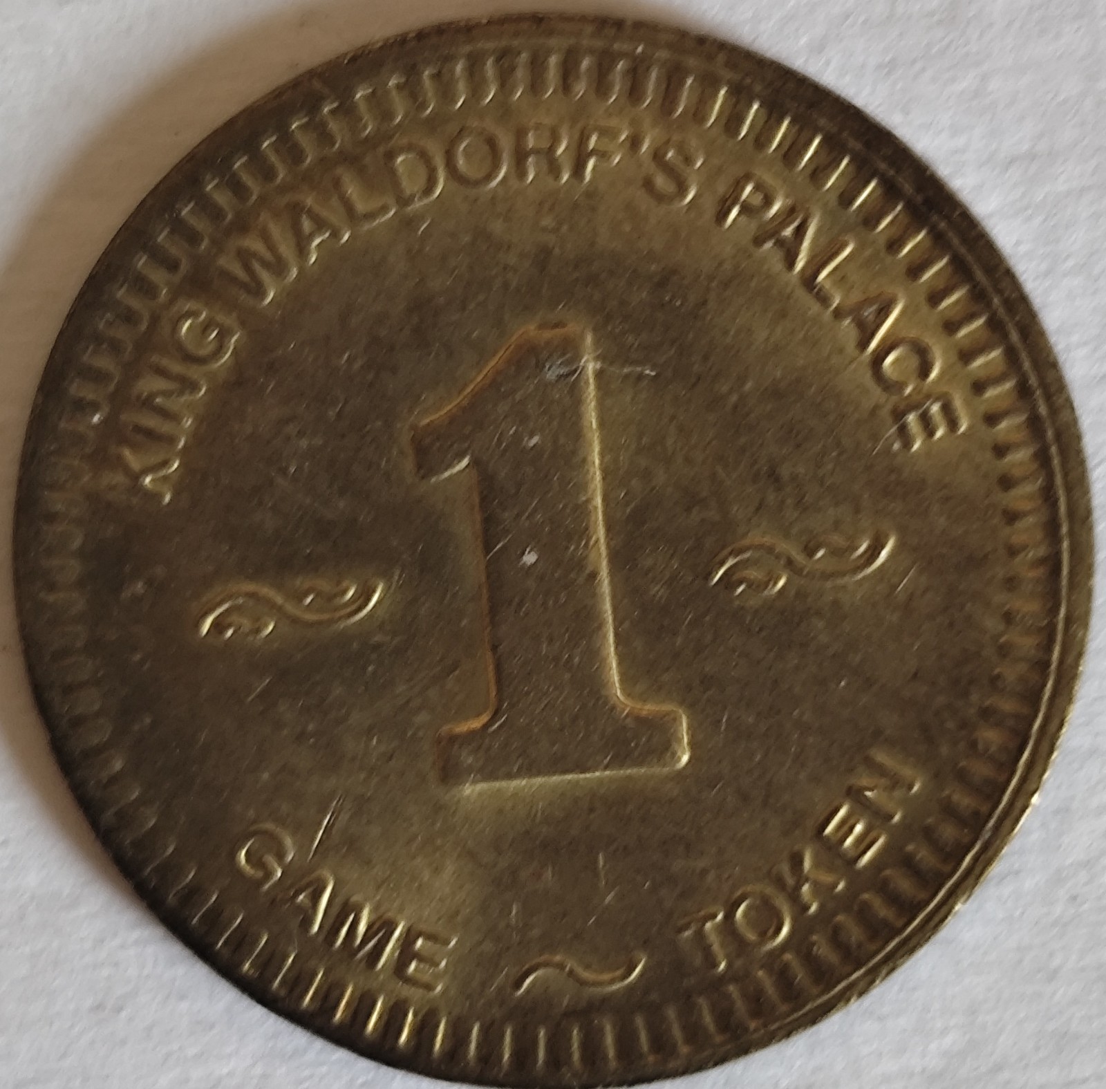 World Tokens - Canada,  King Waldorf's Palace Game Token  🇨🇦 CANADA 👾🕹️
